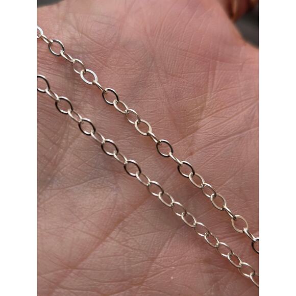 Vintage Alan K Millefiori of Venice Sterling Silver Pink Cross Pendant Necklace - Picture 10 of 10